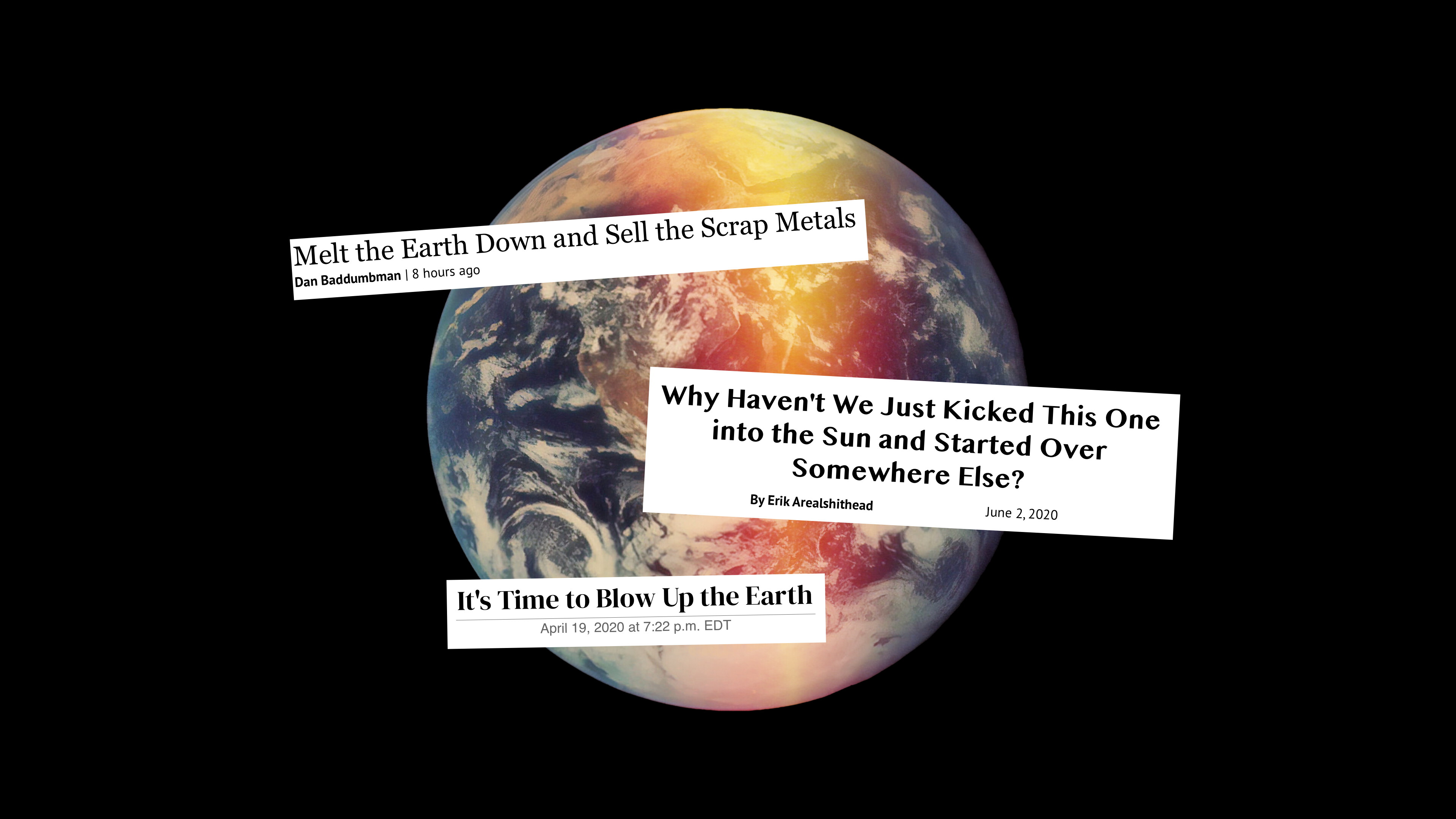 The Case Against Destroying The Earth Warranty Now Void